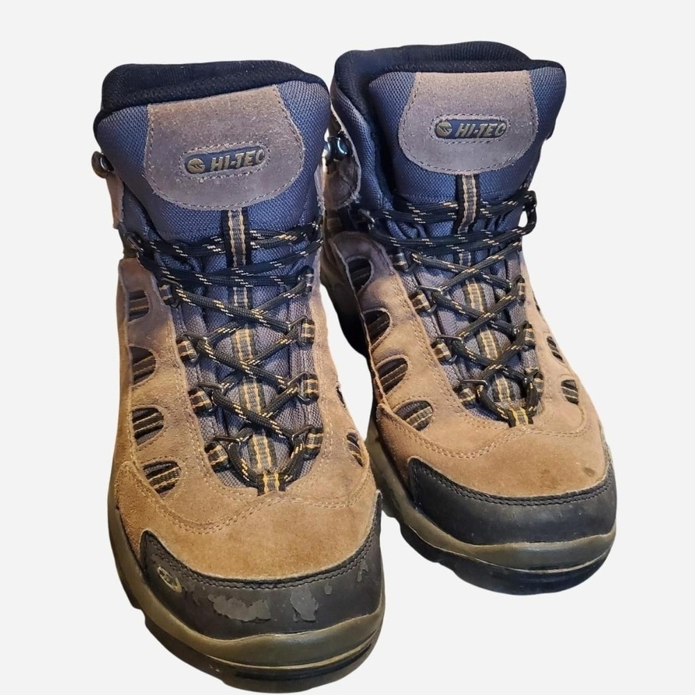 Hi-Tec Brown Waterproof Leather Hiking Boots